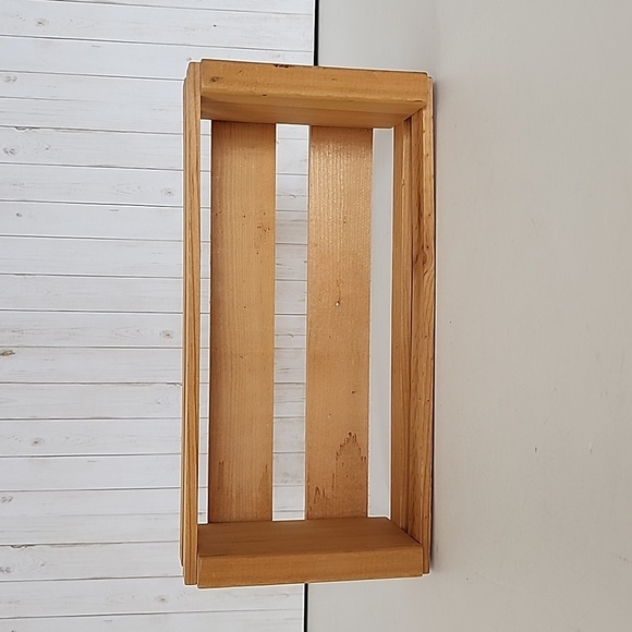 Napa Valley Wood Crate Box - Picture 2 of 4